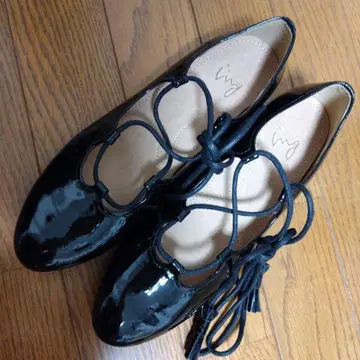 멜리 제인 에나멜 커터 신발 잉그 Ing