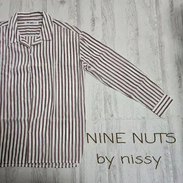 NINE NUTS by nissy 스트라이프 긴팔 셔츠