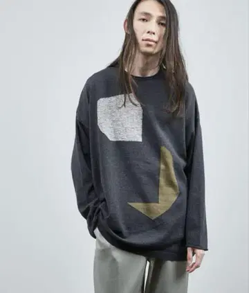 Dulcamara 19SS 스톤 패턴 니트 풀오버