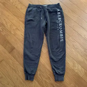 Abercrombie & Fitch 그레이 스웨트 팬츠 S