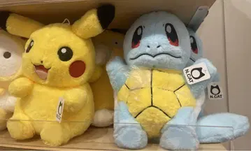 해외산 피카츄 꼬부기(제니카메) 봉제 인형 세트