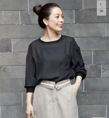 B.C STOCK 시어 T 블라우스
