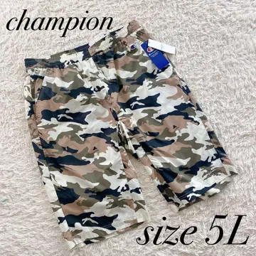 새상품.*챔피온 champion 카모플라쥬 숏팬츠 발수 5L