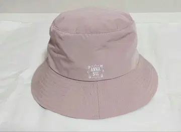 ANNA SUI 포켓 버킷 햇 고양이 핑크