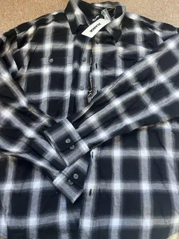 XLARGE 체크 무늬 긴팔 플란넬 셔츠 M
