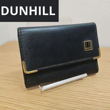 던힐 DUNHILL 키케이스 6연 후크 블랙