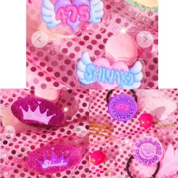 완판 475 콜라보 세트 헤어핀 & 머리끈 3종 세트 시나코