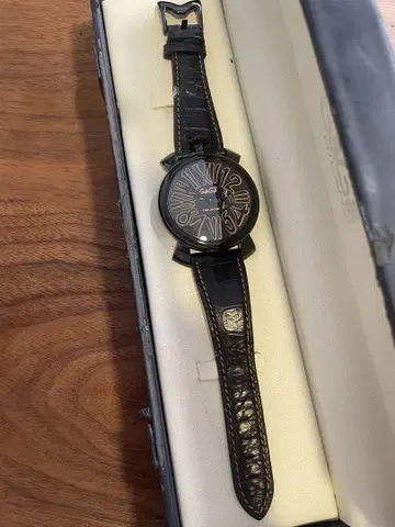 가가 밀라노 GaGa MILANO 마누알레 슬림 46mm