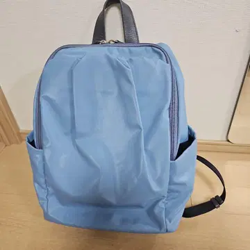 PELLE BORSA 개더 백팩 치어즈 블루