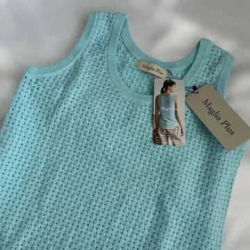 Maglia Plus 마리아 플러스 메쉬 베스트 탱크탑