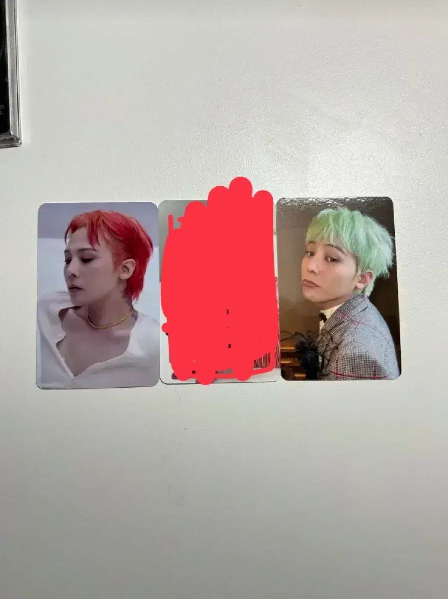 G-dragon Übermensch Album Apple Mu pre-order benefit photocard