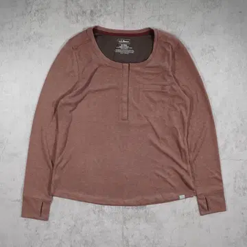 LL Bean LL Bean 우먼스 써멀 트레일 헨리 티셔츠