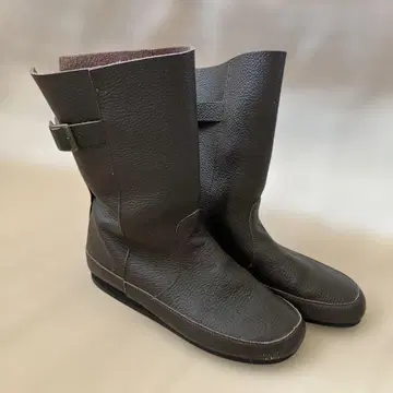 hitaya 일본제 다크 브라운 가죽 부츠 24.5cm