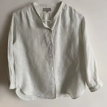 MARGARET HOWELL 린넨 7부 소매 셔츠 사이즈 I