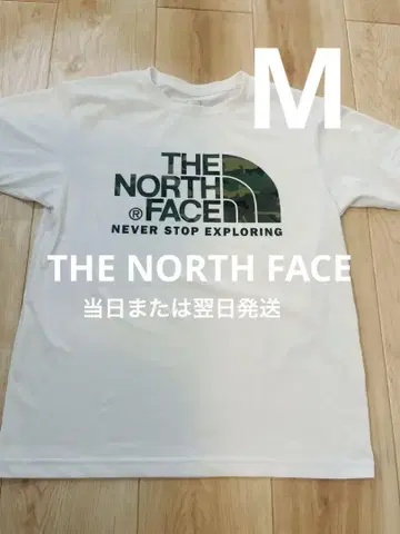 THE NORTH FACE 화이트 티셔츠 M 사이즈