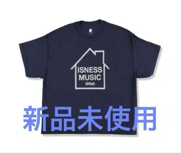이즈네스 뮤직 25SS LOGO T-SHIRT 네이비