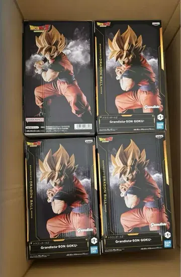 드래곤볼 Grandista-SON GOKU 4개 세트