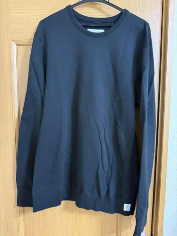 REIGNING CHAMP 블랙 맨투맨 L