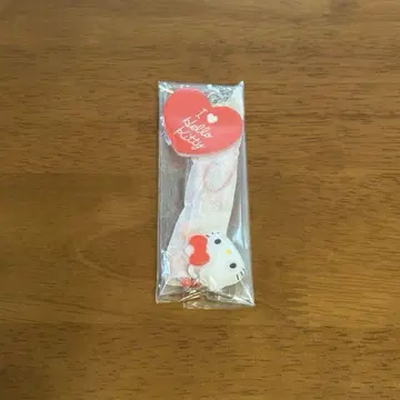 헬로키티 시크릿 스트랩 아이 러브 키티 빨간색