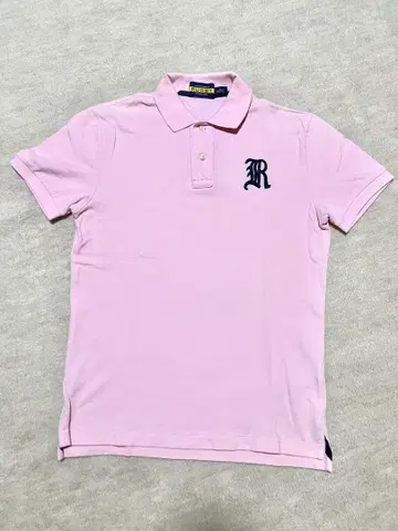 랄프 로렌 RUGBY 핑크 피케 셔츠 S 사이즈