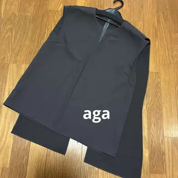 aga 블라우스 민소매 9호 차콜 그레이 새상품 야마다야