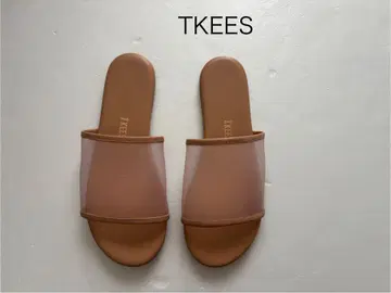 새상품급 티키즈 메쉬 뮬 베이지 37