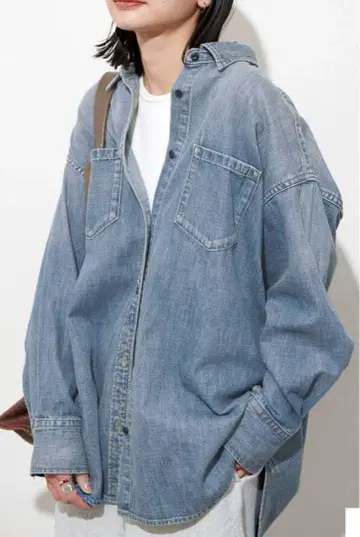 저널 스탠다드 라이트 온스 데님 셔츠