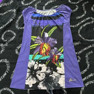 새상품급! Desigual 데시구알 프렌치 슬리브 원피스