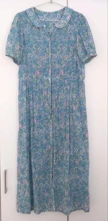 꽃무늬 셔츠 원피스