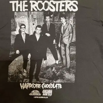 루스터즈 THE ROOSTERS 티셔츠 L 하드코어 초콜릿