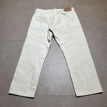 Orslow 화이트 데님 팬츠 청바지 G 팬츠 화이트 일본제 2