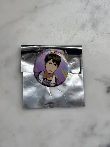 하이큐 팬 파크 하이도리 캔뱃지 우시지마 와카토시 a