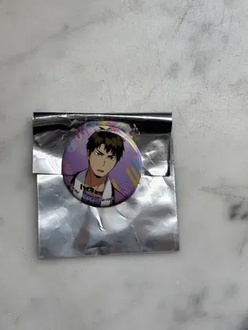 하이큐 팬 파크 하이도리 캔뱃지 우시지마 와카토시 b