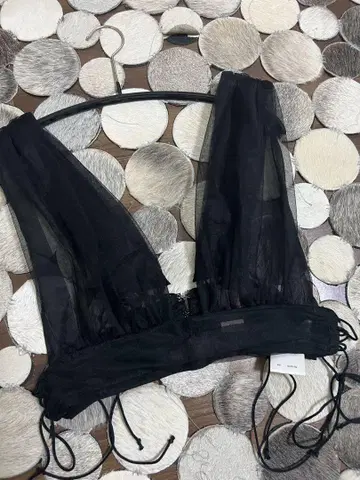 페티코 튤 뷔스티에