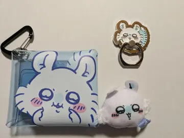 치이카와 모몽가 스마트폰 링 파우치 마스코트