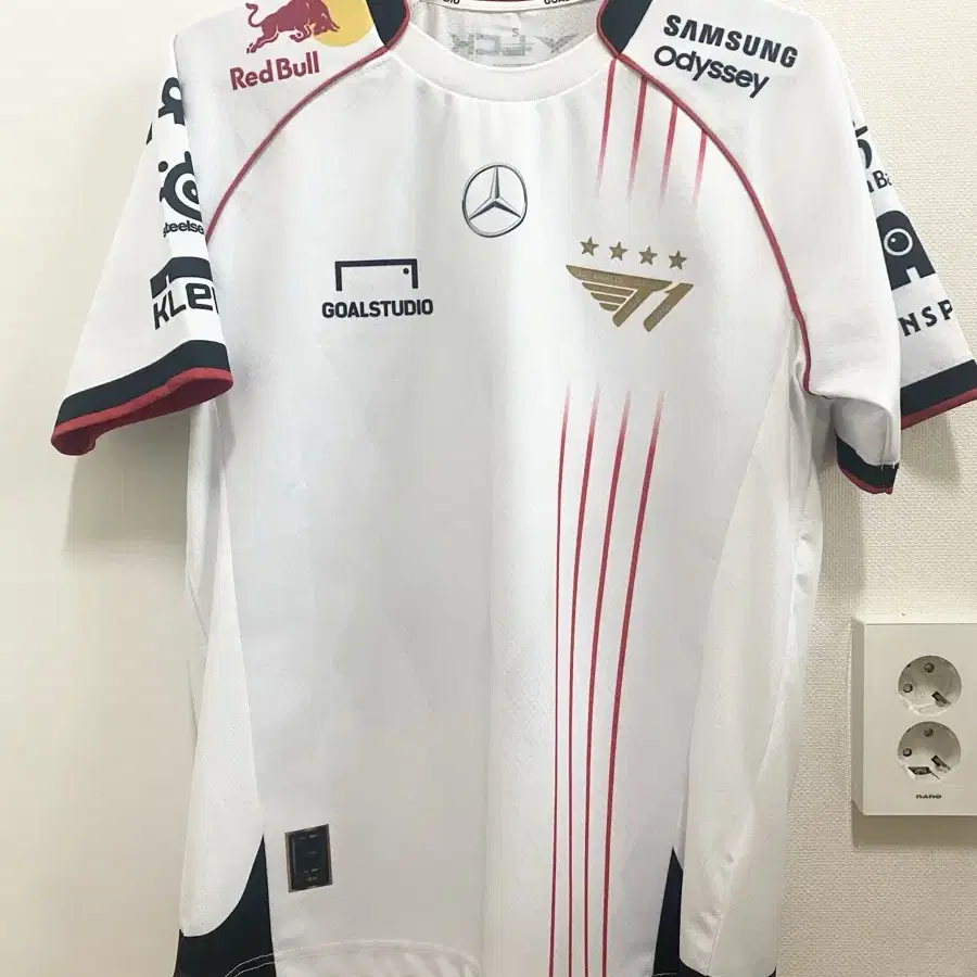 T1 2024 Worlds Uniform Jersey 4-Star Faker Marking S T1