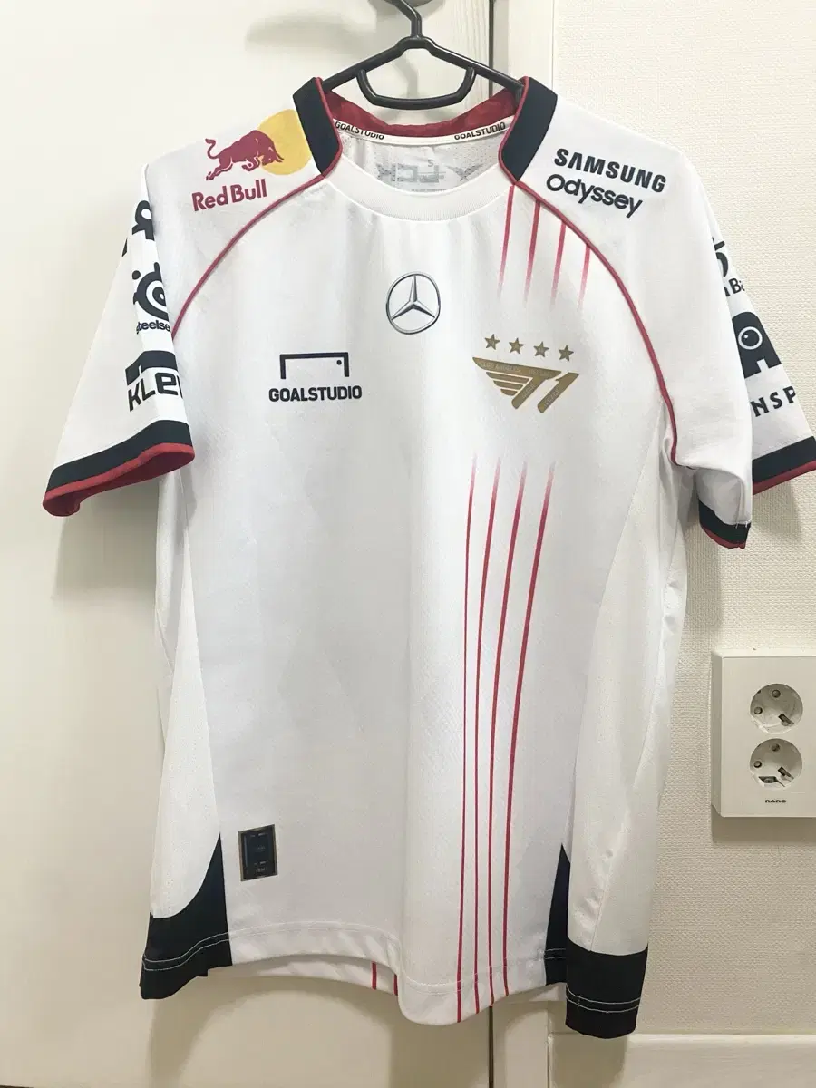 T1 2024 Worlds Uniform Jersey 4-Star Faker Marking S T1 Faker
