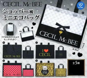 CECIL McBEE 세실 맥비 쇼핑백 스타일 미니 에코백 총 5종