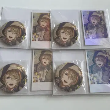 니지산지 VOLTACTION 카자카토 캔뱃지 폴라로이드