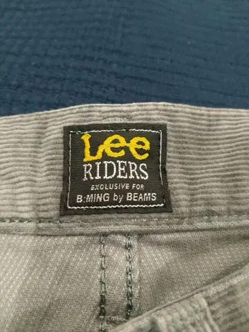 Lee Riders M 사이즈 그레이 코듀로이 팬츠