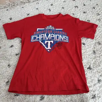 빨간색 red 티셔츠 baseball champions