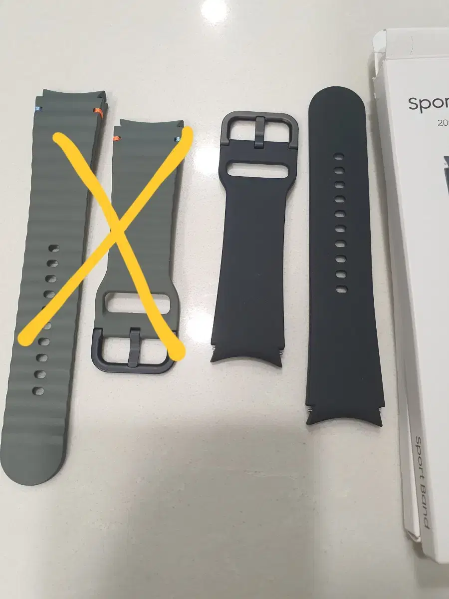 Galaxy Watch Sports Band Genuine (Black)
