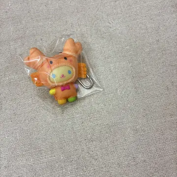 산리오 치비토모 시크릿 키링 미즈노 이키모노 우사하나
