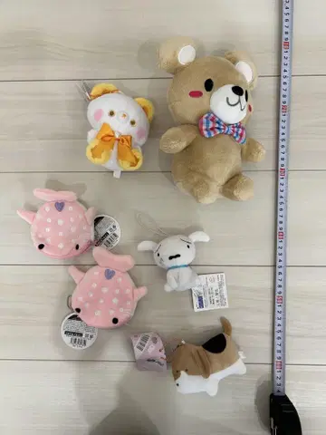 봉제 인형 도요타 츄라나 크레용 신짱 진베이 등