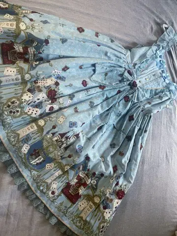 Angelic Pretty Wonder Fortune 오버롤 스커트