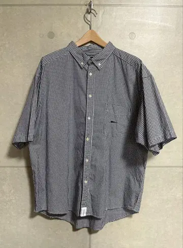 DESCENDANT 20SS 깅엄 체크 셔츠
