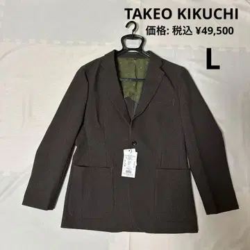 미사용 새상품 TAKEO KIKUCHI 다케오 키쿠치 테일러드 자켓 L