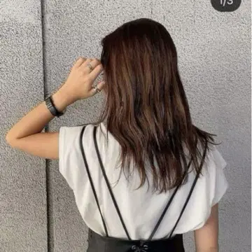 JEANASIS 모듬 색상 스커트 롱 스커트 블랙