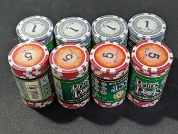 Prime Poker 포커 칩 5개 80개 + 1개 80개 세트 새상품