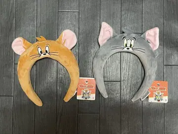 톰과 제리 귀가 달린 머리띠 2개 세트